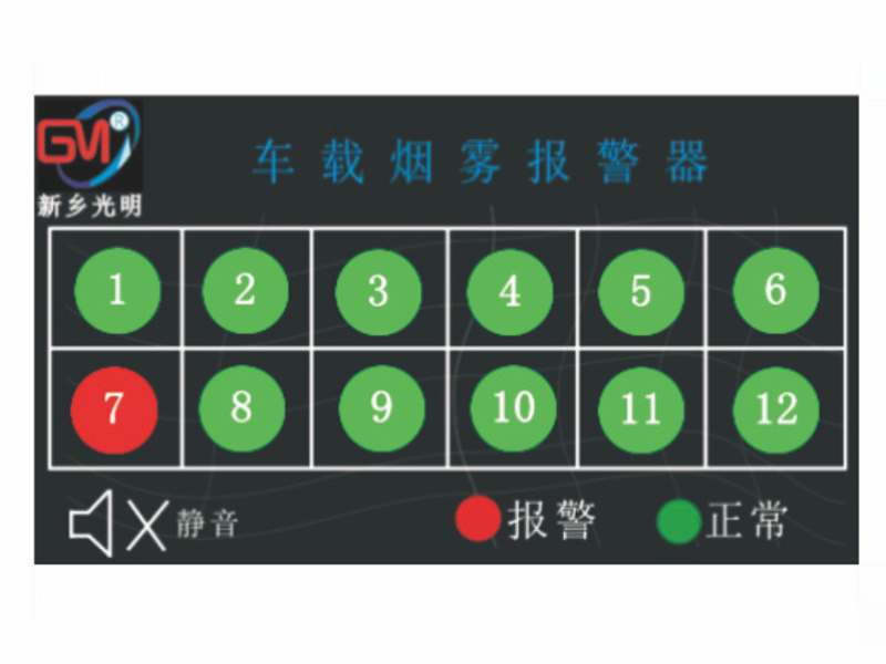 GM-YWP12系列車(chē)載煙霧報警器